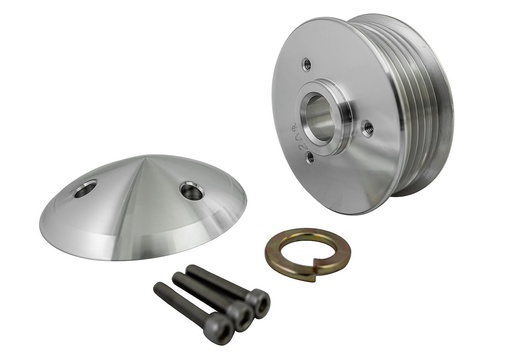 [MCH-206] March Performance 206: Alternator Pulley with Cover GM/Ford