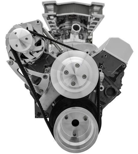 [MCH-22010] March Performance 22010: Standard Mount Serpentine Conversion Kit SB-Chevy - Long Water Pump