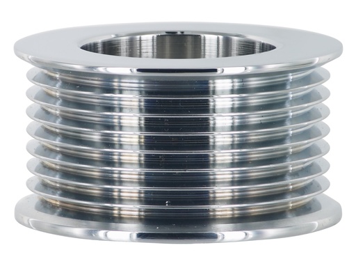 [PWM-201] Powermaster 201: PULLEY 8 GRV CHROME 2.28