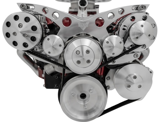 [MCH-21170] March Performance 21170: Revolver Style Serpentine Drive Kit Small Block Chevy with GM Type 2 Power Steering