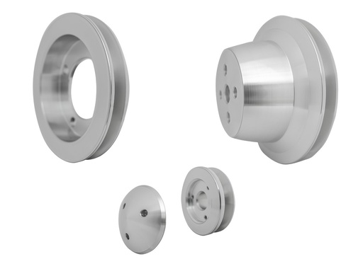 [MCH-1615] March Performance 1615: Performance Series V-Belt Pulley Kit 5-1/2", 1-Groove Crank Pulley