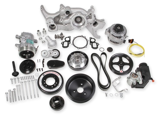 [HLY-20-200] Holley 20-200: 20-200 LT Mid-Mount Complete Accessory Drive Kit [SFI Certified Damper]