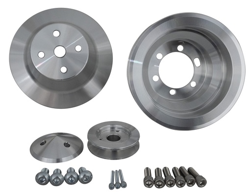 [MCH-10265] March Performance 10265: High Water Flow Ratio V-Belt Pulley Set 2-Groove Crankshaft Pulley