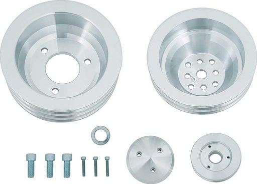 [MCH-7750] March Performance 7750: V-Belt Pulley Set - High Water Flow Ratio Big Block Chevy