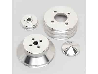 [MCH-1850] March Performance 1850: Performance Series V-Belt Pulley Kit 5-3/4", 3-Groove Crank Pulley