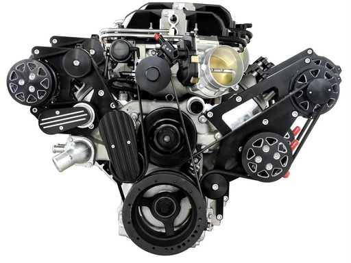[AAY-FDS-LSA-201] All American Billet FDS-LSA-201: Serpentine Belt Front Drive System GM LSA