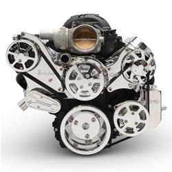 [EMS-MS117-90BCL] Eddie Motorsports LS Chevy S-Drive Serpentine Pulley Drive Systems
