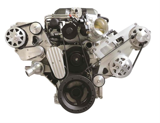 [AAY-FDS-LSA-301] All American Billet FDS-LSA-301: Serpentine Belt Front Drive System GM LSA