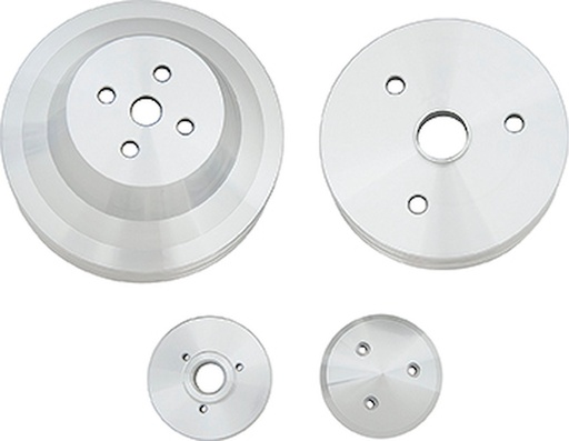 [MCH-6130] March Performance 6130: V-Belt Pulley Set - High Water Flow Ratio Small Block Chevy