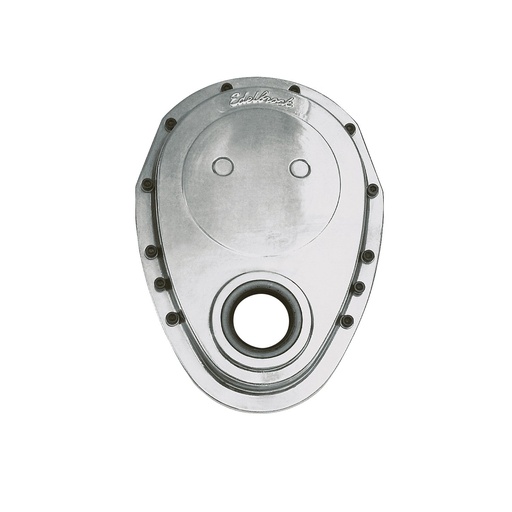 [EDL-4240] Edelbrock 4240: Aluminum Timing Cover for 1955-1986 Small Block Chevy