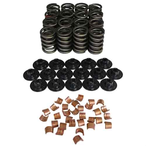 [HRS-98611-K31] Howards Cams 98611-K31: Performance Valve Spring & Retainer Kit 1.550 in. OD