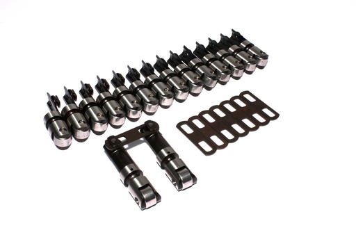 [CCA-873-16] COMP Cams 873-16: Endure-X Solid/Mechanical Roller Lifter Set Chevrolet 265-400 V8