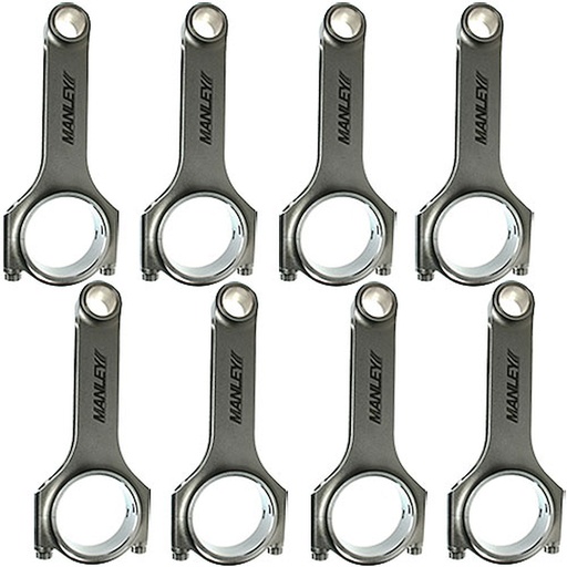 [MAN-14062R-8] Manley 14062R-8: BB-Chevy H-Beam Connecting Rods 6.385" (+.250) Center-to-Center