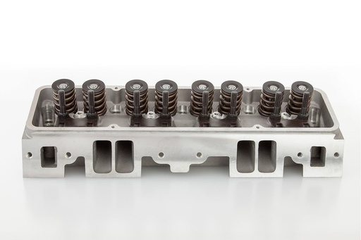 [FLK-102-505FT] FLOTEK Cylinder Heads 102-505FT: 102-505FT Aluminum Head for Small Block Chevy Engines, 180 cc, Straight Plug, .550 in. Max Flat Tappet [Complete]