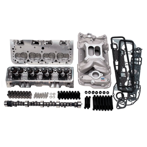 [EDL-2098] Edelbrock 2098: RPM Power Package Top End Kit for 1957-1986 Small Block Chevy 327-350