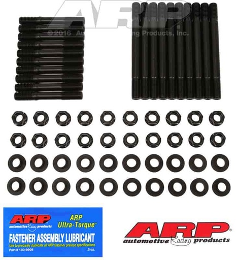 [ARP-254-4405] ARP 254-4405: Head Studs w/Hex Nuts (U/Cut) SB Ford 289-302 5.9L w/350 Windsor Head