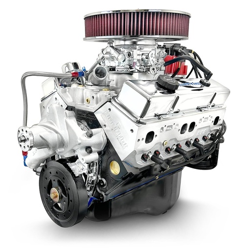[MLL-BP3505CTCD] Blueprint Engines BP3505CTCD: BP3505CTCD GM Compatible Small Block Chevy 350 ci. Deluxe Dressed Carbureted Crate Engine [390 HP]