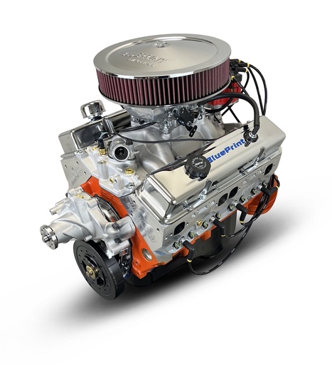 [MLL-BP4002CTFD] Blueprint Engines BP4002CTFD: BP4002CTFD GM Compatible Small Block Chevy 400 ci. Deluxe Dressed Fuel Injected Crate Engine [500 HP]