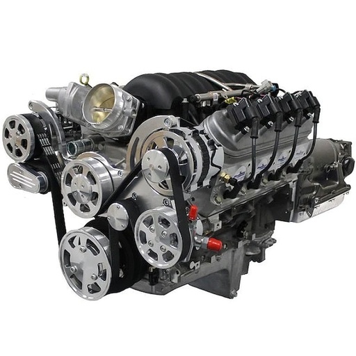 [MLL-BLS3768K4X4] Blueprint Engines BLS3768K4X4: BLS3768K4X4 Truck Edition GM LS Compatible Builder Series, EFI, Natural Pulley Kit