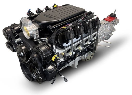 [MLL-BLS4278KBT56] Blueprint Engines BLS4278KBT56: BLS4278KBT56 Standard Edition GM LS Compatible Builder Series, EFI, Black Pulley Kit