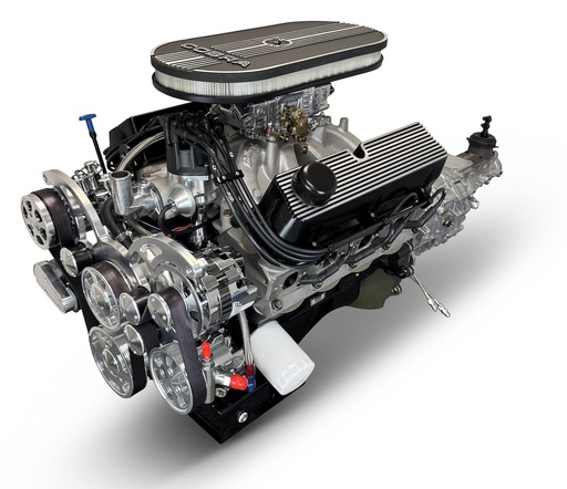 [MLL-BF427KTKXC] Blueprint Engines BF427KTKXC: BF427KTKXC Cobra Edition Ford Compatible Builders Series, Carbureted Engine & TKX Manual Trans w/Polished Kit [Front Sump]