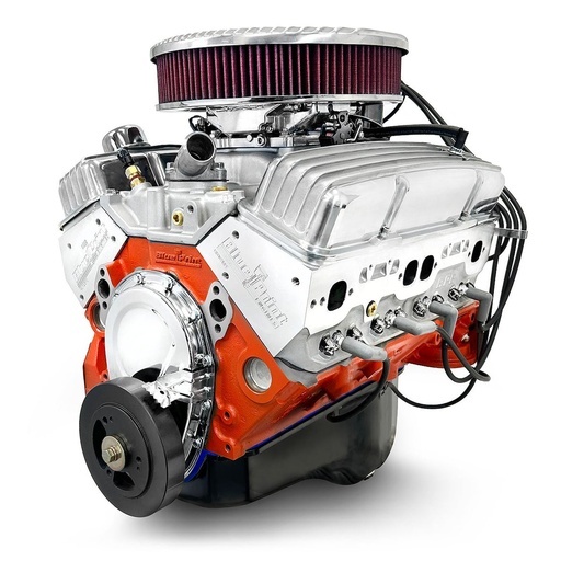 [MLL-BP38318CTFV] Blueprint Engines BP38318CTFV: BP38318CTFV GM Compatible Small Block Chevy 383 ci. Low Profile Base Dressed Fuel Injected Crate Engine [390 HP]