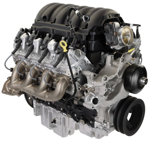 [NAL-19435523] Chevrolet Performance 19435523: 19435523 GM Gen V L8P Crate Engine 523 HP/543 ft. lbs. TQ