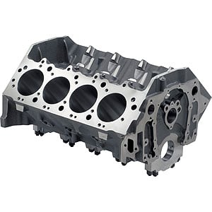 [NAL-19212197] Chevrolet Performance 19212197: Bow Tie Race Engine Block (2-Piece Rear Main Seal), Tall Deck