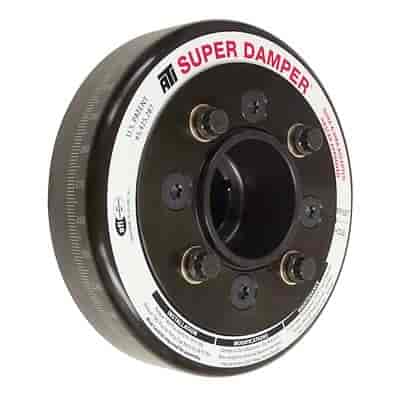 [ATI-918911] ATI 918911: Super Damper Fits Small Block Ford V8 (Except 1982-Up 302 HO) [6.325 in. OD] Steel Shell/Hub, 351 External Balance Crank