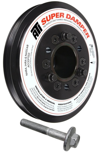 [ATI-917306] ATI 917306: 917306 Serpentine Series Super Damper for GM L8T Truck and Gen V Ecotec3 Engines [7.480 in. Diameter]