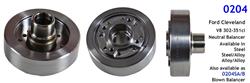 [RMA-NA0204] Romac Red Series Harmonic Balancers