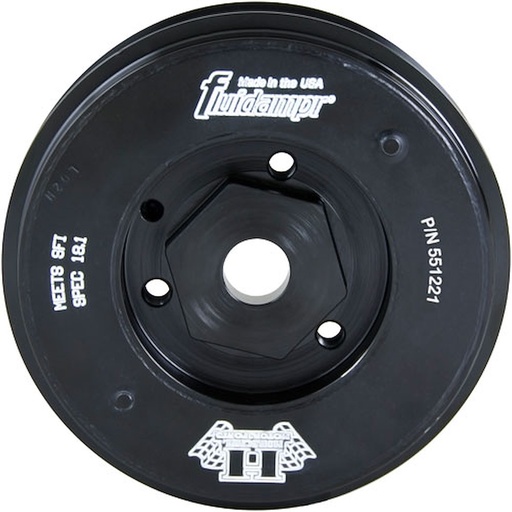 [FLU-551221] Fluidampr 551221: Street Series Harmonic Damper Volkswagen 2.8L-3.6L VR 6 Engines