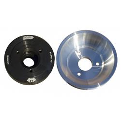 [MCH-P800-08] March Performance P800-08: FLUIDAMPR w/CRANK PULLEY #6363 BLK ASSY - LS PRO TRA