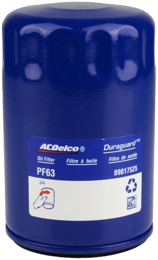 [ADO-PF63] ACDelco PF63: Canister Spin-On Oil Filter