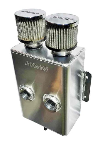 [MOR-85391] Moroso 85391: Dual Breather Air/Oil Separator Tank