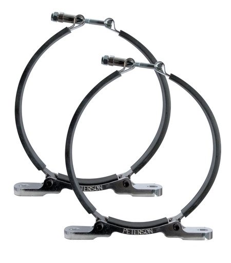 [PFF-08-0102] Peterson Fluid Systems 08-0102: Tank mounting Brackets For 7" Diameter Tanks