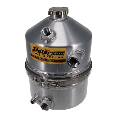 [PFF-08-0009] Peterson Fluid Systems 08-0009: 3 Gallon Oil Tank Single Scavenge Inlet