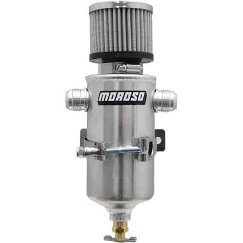[MOR-85469] Moroso 85469: Oil Breather Tank (2) -12AN Male Side Fittings
