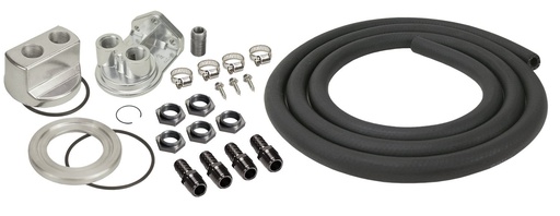 [DER-15748] Derale 15748: Remote Oil Filter Kit Engine Thread Size: 3/4"-16, 13/16"-16, 18 x 1.5mm, 20 x 1.5mm, 22 x 1.5mm
