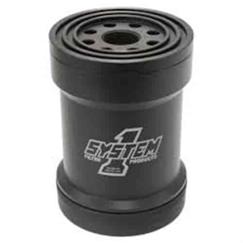 [SOF-210-005-7] System 1 210-005-7: Billet HP6 Filter 75 Micron 1 1/2-12 threads 4 1/4 X 5 1/4 long Buna O-Rings