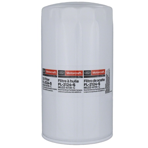 [MOF-FL2124S] Motorcraft FL2124S: Oil Filter for Select 2011-2022 Ford Diesel Trucks