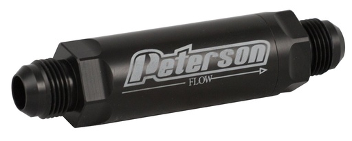 [PFF-09-0402] Peterson Fluid Systems 09-0402: Inline High Flow Scavenge Filter -10AN Inlet and Outlet