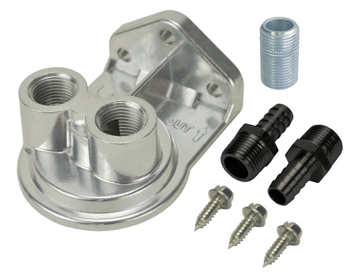 [DER-15708] Derale 15708: Standard Series Remote Filter Mount Kit Single Filter Mount