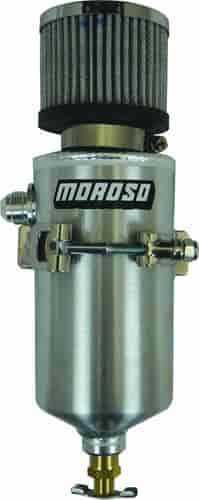 [MOR-85456] Moroso 85456: Oil Breather Tank -6 AN Male Fitting