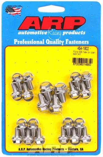 [ARP-454-1802] ARP 454-1802: Stainless Steel Oil Pan Bolts Small Block Ford