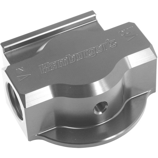 [HAM-3300] Hamburger's 3300: Single Remote Oil Filter Relocation Base For PH8A filter (or equivalent)