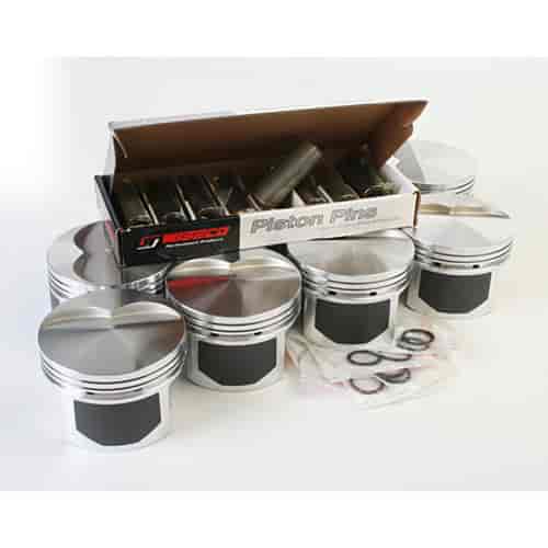 [WIS-PTS500A3] Wiseco PTS500A3: Pro Tru Street Pistons for Ford Small Block Windsor [Flat Top, 4.030 in. Bore, 1.600 in. Height, -5.000 CC Volume]