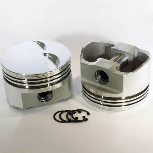 [DMS-8750-4060] DSS Racing 8750-4060: 8750-4060 E-Series Flat Top Piston Set for 1962-2001 Small Block Ford 351W, 4.060 in. Bore, -3cc Volume [OEM Stroke]