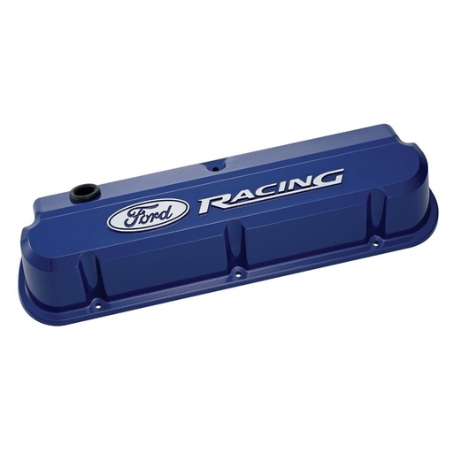 [FMS-302-136] Ford Performance 302-136: Ford Blue Slant Edge Valve Covers