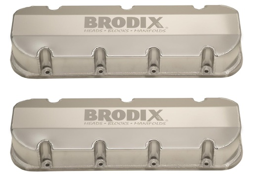 [BRO-VC201] Brodix VC201: Big Block Chevy Aluminum Valve Covers